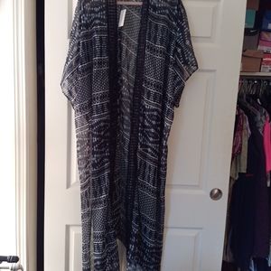 Lane Bryant kimono/swim cover up